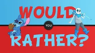 Stitch Plays Would You Rather Part 1