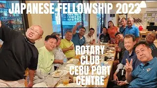 JAPANESE ROTARIANS FAREWELL PARTY AT CEBU BEST CHINESE RESTAURANT 2023 AFTER INDUCTION