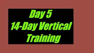 FREE 14-Day Home Jump Program To Increase Your Ability To Dunk During Quarantine!!!!(Day 5)|5 Drills