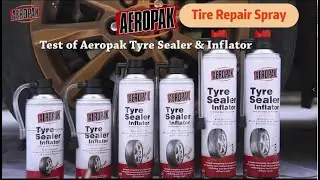 AEROPAK Tire sealant and inflator