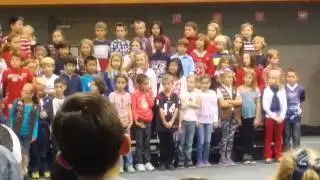 Laura Bush Elementary 3rd Grade Military Tribute