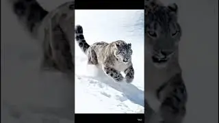 snow leopard attack king moment #wildlife #oceanlife #viralvideo #Shorts #snowleopard