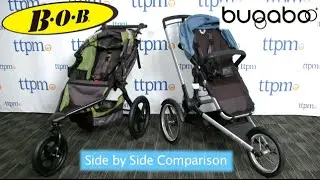 Side by Side Jogging Stroller Comparison: Britax Bob Revolution Flex vs. Bugaboo Runner