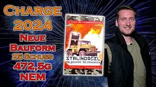 CHARGE 2024 STALINORGEL | Feuerwerkshop.de Fireevent | Salutbatterie