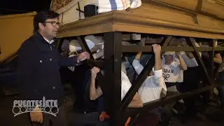Ensayo Costaleros Cautivo de Almonte. Cuaresma de 2019. Fragmento.