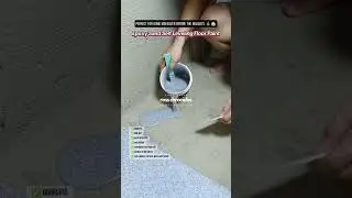 Epoxy Sand Self-Leveling Floor Paint #epoxypaint #epoxyfloor #floorpaint #epoxyresin #diyhome