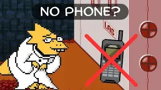 What if you Go to Alphys Without a Phone?