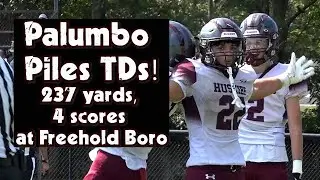 Matawan 35 Freehold Boro 21 | Week 3 Highlights | Colin Palumbo 4 TDs!