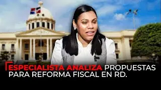 Especialista analiza propuestas para reforma fiscal en RD