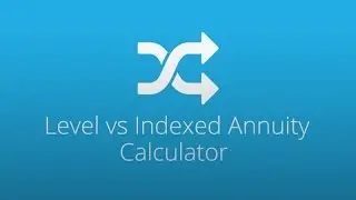 Level vs Indexed Annuity Calculator | CashCalc