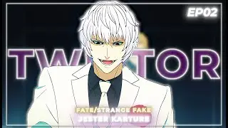 Jester Karture | [ 4K ] | Twixtor Clips For Edits | Fate/strange Fake | Episode 02