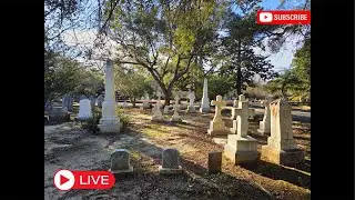 LIVE PARANORMAL CEMETERY SPIRIT BOX SESSION #live #livestream #explore #haunted #paranormal #tour