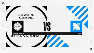 EDWARD GAMING VS DRX - CUARTOS 4 - MAPA 4 - WORLDS - 2022 - LEAGUE OF LEGENDS
