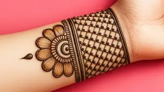 Simple Front Hand Mehndi Design 2025 | Easy and  Trending Mehndi Design | Mehndi Ka Design | Mendini