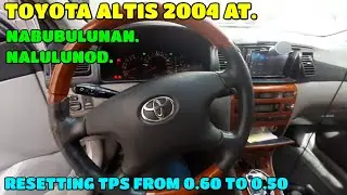 TOYOTA ALTIS AT / NABUBULUNAN / NALULUNOD.