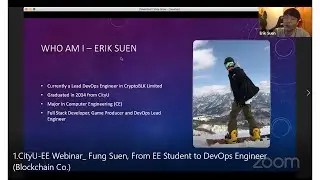 CityU EE: Alumni Interview 2020: Erik Suen, Lead DevOps Engineer (CryptoBLK)