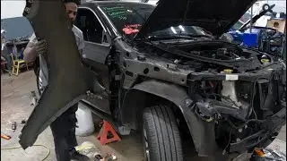 2014 Jeep Grand Cherokee how to take the fender and headlight off