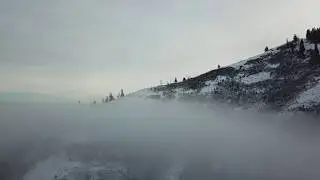 FWAC Flyover Indian Rock - Summerville, Oregon 12-14-2017