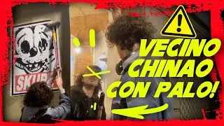 Salimos a PEGAR y casi NOS PEGAN! ☠️​Street Art Nocturno Barcelona