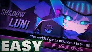 How to beat Hard Shadow Luni EASILY || Gacha Club Battle Mode