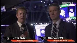 Fletcher On Round 1 - Flyers GM on Cameron York