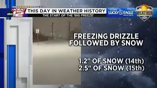 Weather 101: One Year Later -- The Start of the Big Freeze