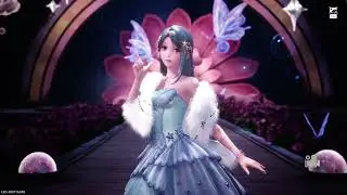 Green Star Sea Dress (Infinity Nikki)