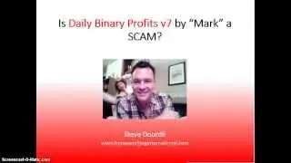 Daily Binary Profits v7 Review - Is Daily Binary Profits v7 By Mark A SCAM???