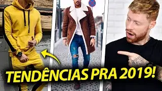 INVERNO 2019 Moda Masculina: Quais são as principais TENDÊNCIAS pra estação?