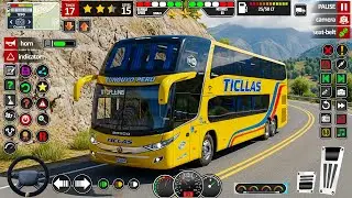 Coach Bus Simulator Offline 🚍 | Real City & Offroad Bus Driving Gameplay | Bus Simulator 2025 🚍