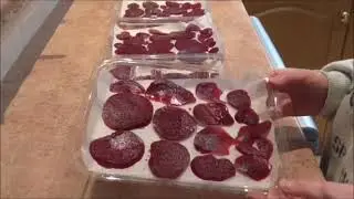 FREEZE DRYING BEETROOT