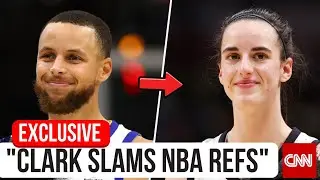 Caitlin Clark Calls Out NBA Refs While Defending Stephen Curry