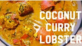 Coconut Curry Lobster Recipe | Easy Seafood Recipe | Lobster Recipe | Caribbean Flavors | Sarika R