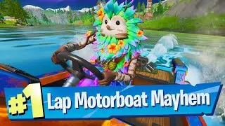 Complete a lap at Motorboat Mayhem Location - Fortnite Battle Royale