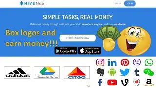 Box the Logo/s and Earn Money / Extra Money Online / Hive Work