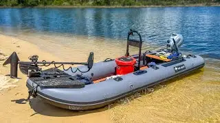 From Basic Inflatable to Portable Bass Boat (easy mods)