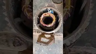 single impeller pump new winding #shorts #viral #subscribe #ytshorts @electricinformation1