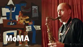 Picasso&rsquo;s Cubist masterpiece: a jazz saxophonist riffs on &ldquo;Three Musicians&rdquo;