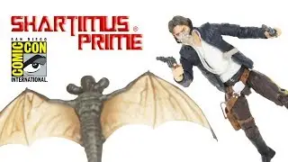 Star Wars Bespin Han Solo with Mynock SDCC 2018 Exogorth Empire Strikes Back Movie Figure Review