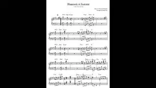 Rhapsody in Summer / Schroeder-Headz　ピアノソロ譜