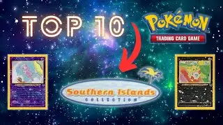 Top 10 EXPENSIVE Southern Islands Promo Cards 🏝️ #pokemon #top10 #mew