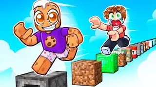 Can We Escape The MINECRAFT OBBY in Roblox!?