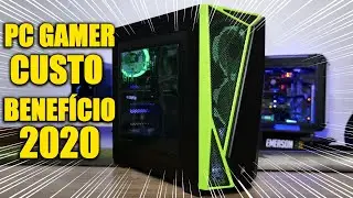 PC CUSTO BENEFICIO 2020 PARA RODAR JOGOS EM FULL HD COM &Oacute;TIMO DESEMPENHO - PC DO LUCAS