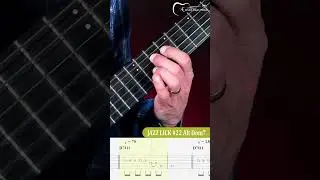 Daily Jazz Lick #22 Altered Dominant #jazzguitar #jazztutorial #jazzimprovisation