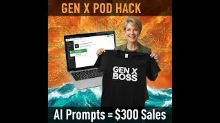 Gen X Print-on-Demand AI Prompts (Print & Sell Easy 2026)