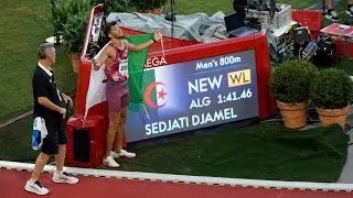 MARCO AROP vs DJAMEL SEDJATI - NATIONAL RECORD!! 800m - Diamond League Monaco 2024 #paris2024