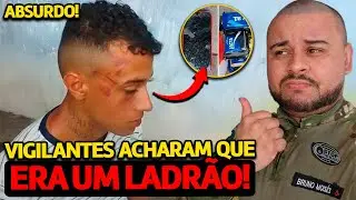 VIGILANTES AGRIDEM VENDEDOR INOCENTE EM SHOPPING