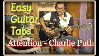 Attention Guitar Tabs & Intro Lesson | Charlie Puth