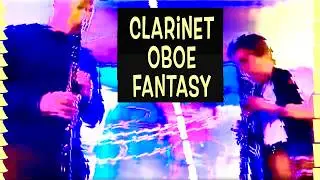 Oboe + clarinet jam band LIVE in Nashville