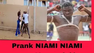 Prank NIAMINIAMI lutteur yow Yama violé wone scale😂😂